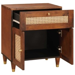Tables de chevet 50 x 33 x 60 cm Bois de mangue massif 632583632583