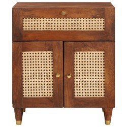 Tables de chevet 50 x 33 x 60 cm Bois de mangue massif 632583632583