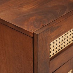 Tables de chevet 50 x 33 x 60 cm Bois de mangue massif 632583632583