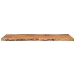 Dessus de table 80x40x2,5 cm rectangulaire bois massif acacia 632588632588