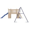 Aire de jeux d'extérieur bois de pin massif 632589632589