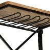 Cave à vin tracteur Jaune 49x31x172 cm Bois de manguier solide 632590632590