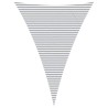 Voile d'ombre Gris clair et blanc 5 x 7 x 7 m 632593632593