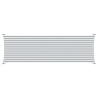 Voile d'ombre Gris clair et blanc 6 x 2 m 632594632594