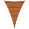Voile d'ombre Orange et marron 5 x 7 x 7 m 632596632596