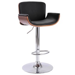 Tabouret de bar Noir Similicuir 632604632604