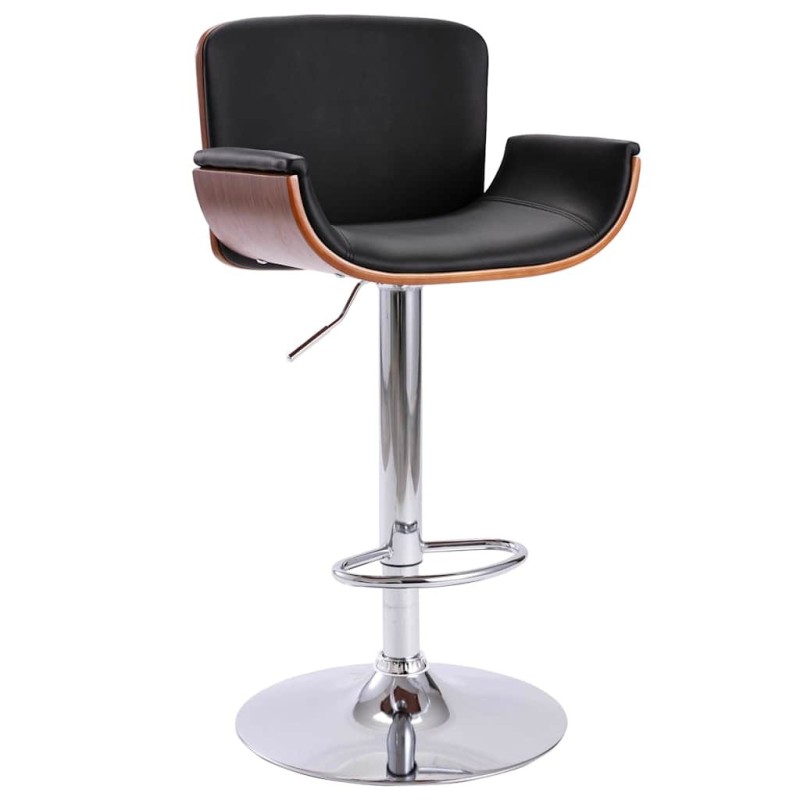 Tabouret de bar Noir Similicuir 632604632604