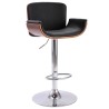 Tabouret de bar Noir Similicuir 632604632604