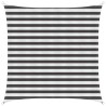 Voile d'ombre Anthracite et blanc 2 x 2 m HDPE 632613632613