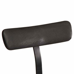 Tabourets de bar lot de 2 noir 49x43x103cm bois manguier massif 632615632615