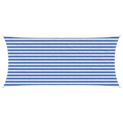 Voile d'ombre Bleu et Blanc 2 x 4,5 m HDPE 632617632617