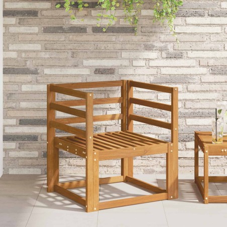 Accoudoir 2 pcs Naturel 59 x 4 x 73 cm Bois d'Acacia Massif 632621632621
