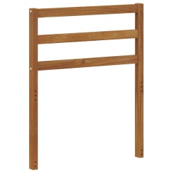 Accoudoir 2 pcs Naturel 59 x 4 x 73 cm Bois d'Acacia Massif 632621632621