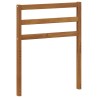 Accoudoir 2 pcs Naturel 59 x 4 x 73 cm Bois d'Acacia Massif 632621632621