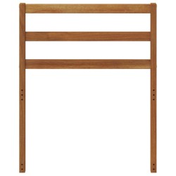 Accoudoir 2 pcs Naturel 59 x 4 x 73 cm Bois d'Acacia Massif 632621632621
