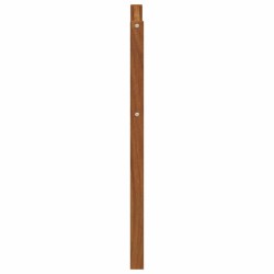 Accoudoir 2 pcs Naturel 59 x 4 x 73 cm Bois d'Acacia Massif 632621632621
