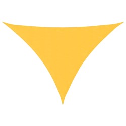 Voile d'ombrage jaune 7 x 5 x 5 m 100 % polyester Oxford 632622632622