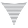 Voile d'ombre Gris clair et blanc 4,5 x 4,5 x 4,5 m 632624632624