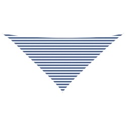 Voile d'ombre Bleu et Blanc 4 x 4 x 5,8 m 632631632631