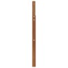 Accoudoir 2 pcs Naturel 59 x 4 x 73 cm Bois d'Acacia Massif 632633632633