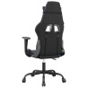 Chaise de jeu de massage Noir et bleu Similicuir 632634632634