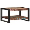 Table basse multicolore 70x50x38 cm bois de récupération massif 632638632638