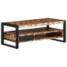 Table basse multicolore 90x50x36 cm bois de récupération massif 632640632640