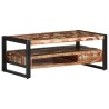 Table basse multicolore 90x50x36 cm bois de récupération massif 632640632640