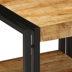 Table basse Marron 40 x 40 x 38 cm Bois de mangue massif 632647632647