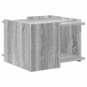 Table basse Sonoma gris 50,5 x 50 x 33 cm Bois d'ingénierie 632649632649