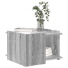 Table basse Sonoma gris 50,5 x 50 x 33 cm Bois d'ingénierie 632649632649