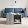 Table basse Sonoma gris 50,5 x 50 x 33 cm Bois d'ingénierie 632649632649
