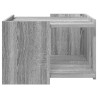 Table basse Sonoma gris 50,5 x 50 x 33 cm Bois d'ingénierie 632649632649