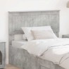 Tête de lit Gris béton Bois d'ingénierie 632652632652