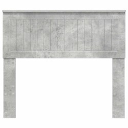 Tête de lit Gris béton Bois d'ingénierie 632652632652