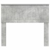Tête de lit Gris béton Bois d'ingénierie 632652632652