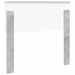 Tête de lit Gris béton Bois d'ingénierie 632652632652