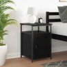 Cabinet de chevet avec tiroir Chêne noir Bois d'ingénierie 632653632653