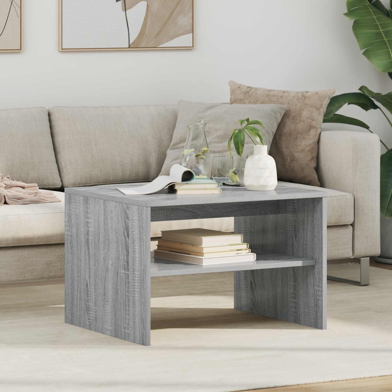 Table basse Gris Sonoma 60 x 50 x 40 cm Bois d'ingénierie 632658632658