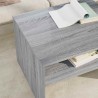 Table basse Gris Sonoma 60 x 50 x 40 cm Bois d'ingénierie 632658632658