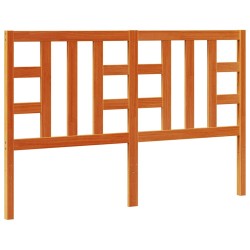 Tête de lit cire marron 150 cm bois massif de pin 632661632661
