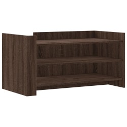 Table basse chêne marron 100x50x50 cm bois d'ingénierie 632664632664