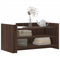 Table basse chêne marron 100x50x50 cm bois d'ingénierie 632664632664