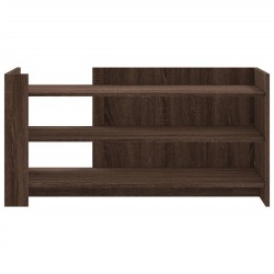 Table basse chêne marron 100x50x50 cm bois d'ingénierie 632664632664