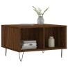Table basse Chêne marron 60x50x36,5 cm Bois d'ingénierie 632666632666