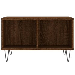 Table basse Chêne marron 60x50x36,5 cm Bois d'ingénierie 632666632666