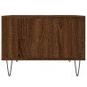 Table basse Chêne marron 60x50x36,5 cm Bois d'ingénierie 632666632666