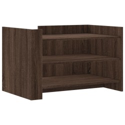 Table basse chêne marron 80x50x50 cm Bois d'ingénierie 632667632667