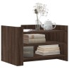 Table basse chêne marron 80x50x50 cm Bois d'ingénierie 632667632667