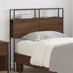 Tête de lit de rangement Chêne marron Bois d'ingénierie 632677632677